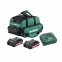 Metabo US625596020 18V 2.0AH Li-Ion Battery Pack and Charger Kit
