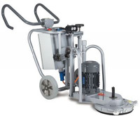 The Lavina is the perfect all around grinding edger when polishing concrete. This concrete grinding edger will keep you from grinding on your hands and knees.