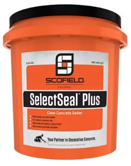 SCOFIELD® SelectSeal™ Plus
A high-solids, low-odor, self-crosslinking, urethane fortified acrylic sealer designed to protect interior or exterior bare or previously stained concrete.