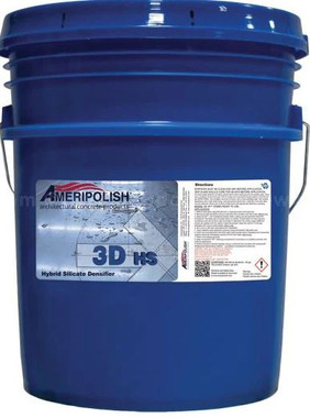 Ameripolish® 3D HS (3 densifiers in one product) Hybrid Silicate Densifier improves surface performance and resists the harmful effects of traffic wear and weathering.