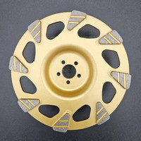 HILTI SPX Universal Soft Bond Diamond Cup Wheel 6" for HARD concrete grinding.