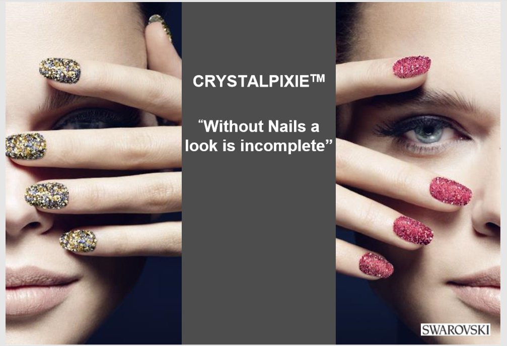 Pin on Swarovski Crystal Nail Art