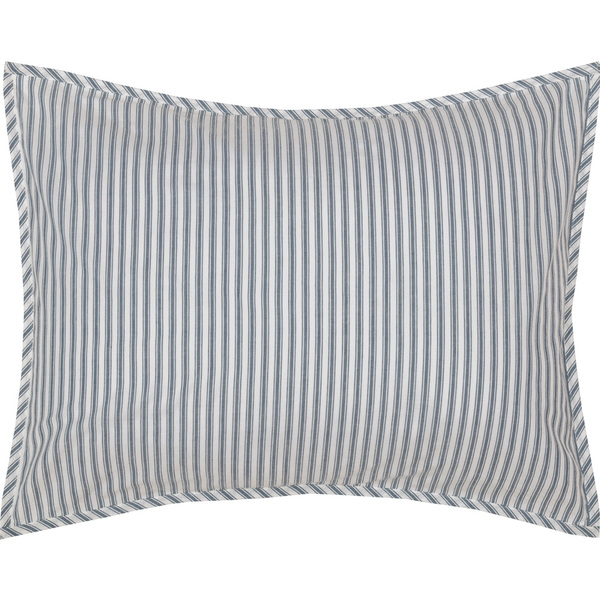 VHC Brands Sawyer Mill Ticking Stripe Sham - Thumbnail 5