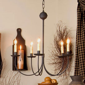 Primitive and Country style Lighting for your Home - Crafted by hand ...