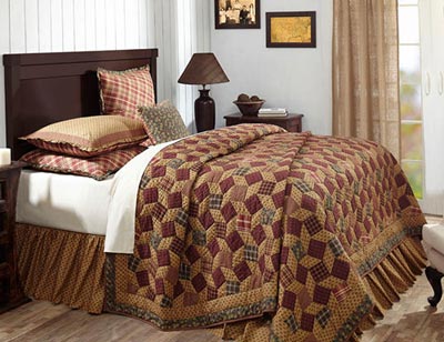 Bedding Collections | Country and Primitive style Bedding | Quilted and ...