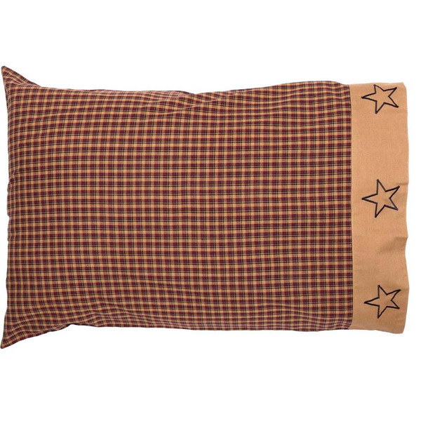 Patriotic Patch Pillowcase Set