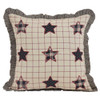 Bingham Star 16" Applique Stars Pillow