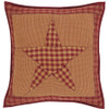 Ninepatch Star 16" Quilted Pillow