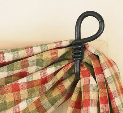 Forged Loop Curtain Hooks