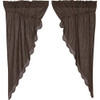 Kettle Grove Plaid Prairie Curtain Set