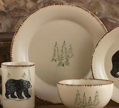 Rustic Retreat Dinner Plates Set Of 4 By Park Designs