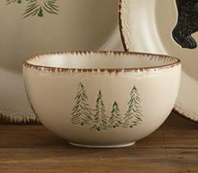 Rustic Retreat Cereal Bowls, Set of 4