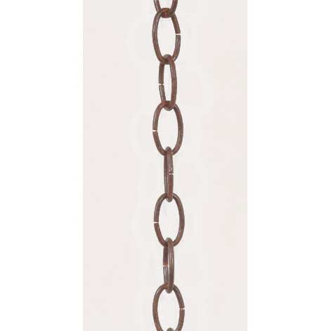 Rusty Finished Chain for Chandeliers and Pendants