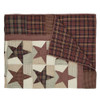 Abilene Star Luxury King Quilt Folded