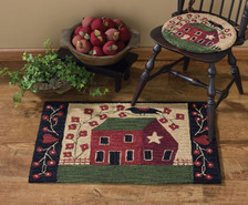 Red House Hand-Hooked Rug