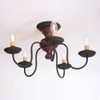 Thorndale Ceiling Light in Plantation Red