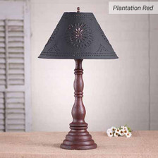 Davenport Lamp in Plantation Red