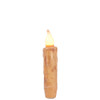 4" Cream Battery Operated Taper Candle with Timer