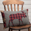 Cumberland Moose Applique Pillow 14" x 22"