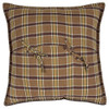 Wyatt Bear Applique Pillow 18" x 18" - Reverse