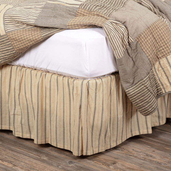 Sawyer Mill Charcoal Bed Skirt