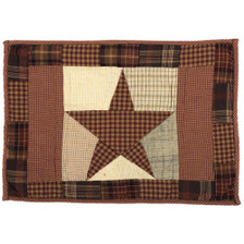 Abilene Star Quilted Placemat Set of 6