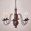 Medium Chesterfield Chandelier - Plantation Red