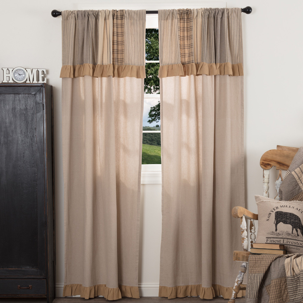 VHC Brands Sawyer Mill Window Curtain Panel