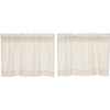 Simple Life Flax Natural Tier Set - 24" x 36"
