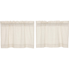 Simple Life Flax Natural Tier Set - 24" x 36"