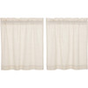 Simple Life Flax Natural Tier Set - 36" x 36"