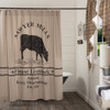 Sawyer Mill Cow Shower Curtain