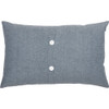 Sawyer Mill Blue Barn Pillow 14" x 22" - Reverse
