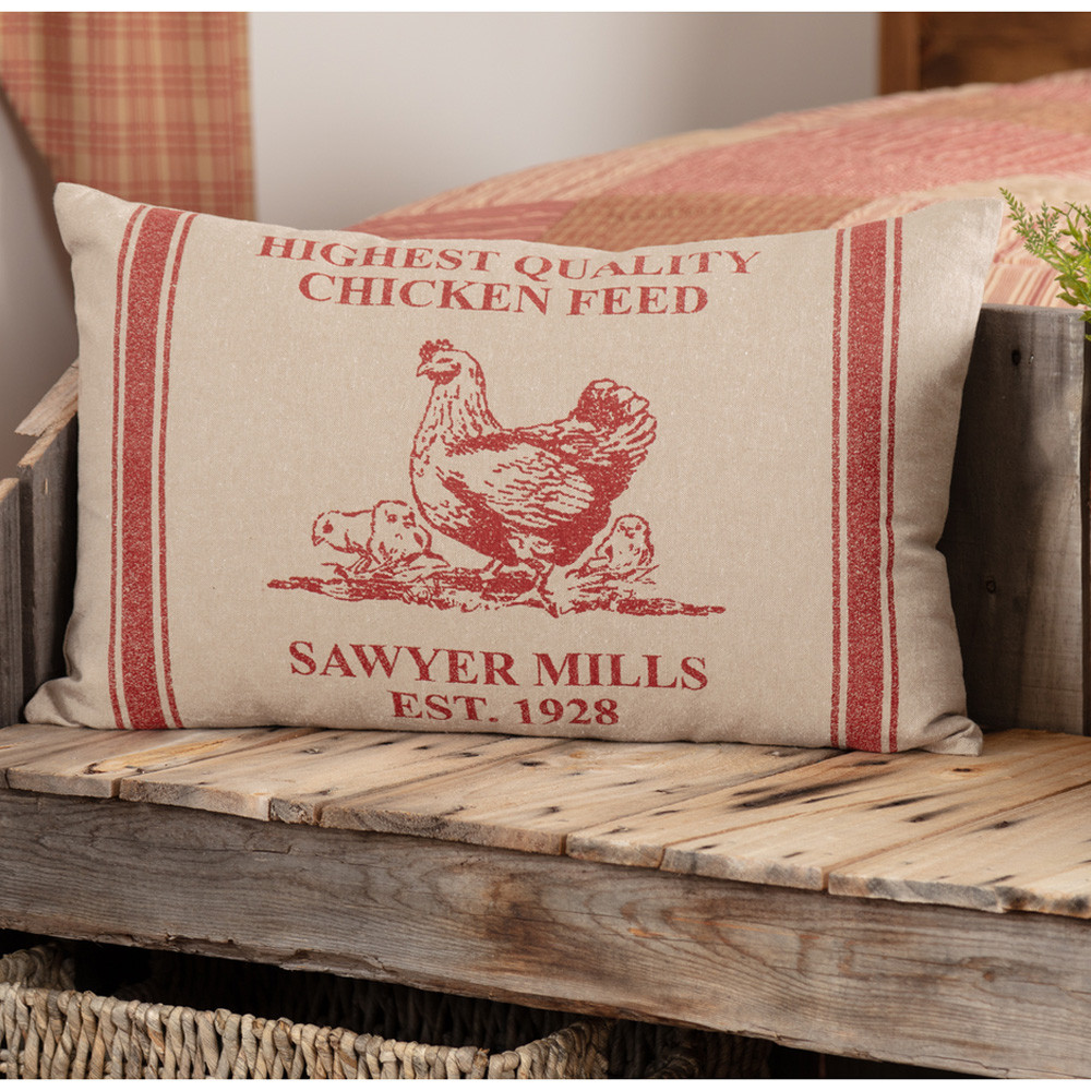 Sawyer Mill Farmhouse 14 x 22 Pillow, Brown