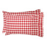 Annie Buffalo Red Check Pillowcase Set