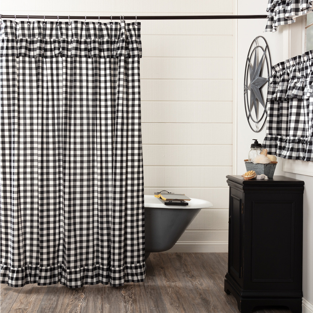 VHC Brands Annie Shower Curtain - Thumbnail 2