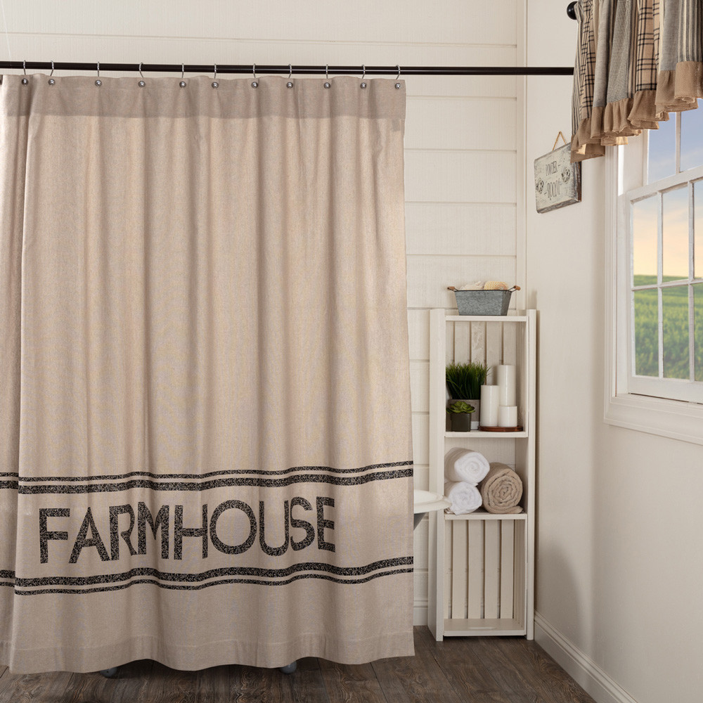 Sawyer Mill Farmhouse Shower Curtain By VHC Brands   Sawyer Mill Farmhouse Shower Curtain Ls  33585.1548356378.1000.1000 