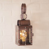 Single Wall Lantern in Antique Copper