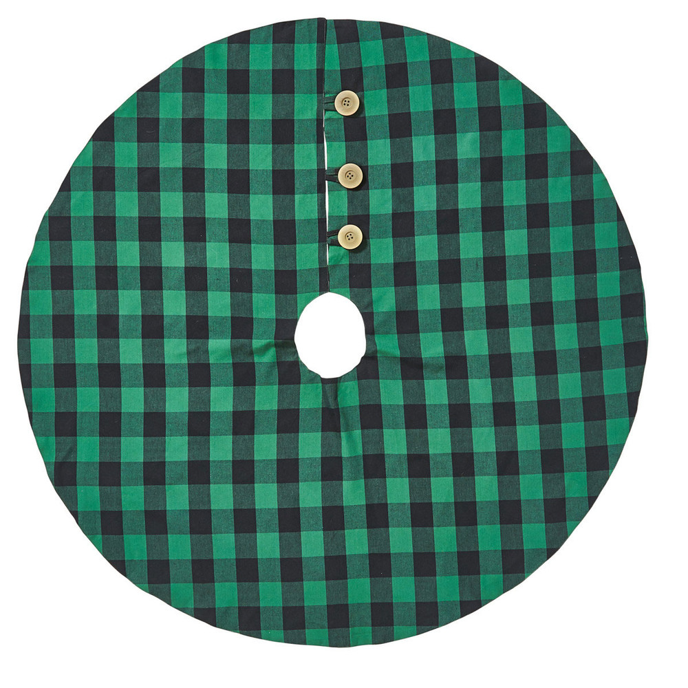 Forest Park Designs Wicklow Check Tree Skirt 52 