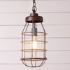 Industrial Cage Light Pendant