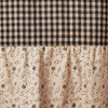 Maisie Ruffled Shower Curtain - Closeup