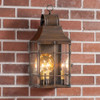 Stenton Wall Lantern - Weathered Brass