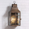 Stenton Wall Lantern - Weathered Brass