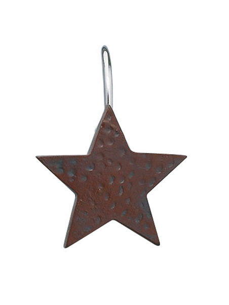 Red Star Shower Curtain Hook