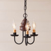 Bellview Chandelier in Plantation Red