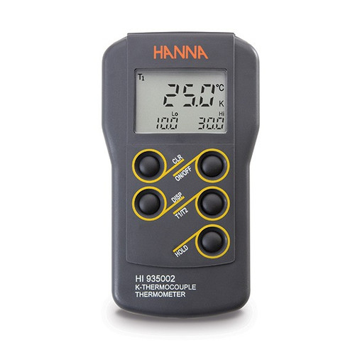 Hanna HI-935002 Dual Channel K-Type Thermocouple Thermometer | Thermometer Point