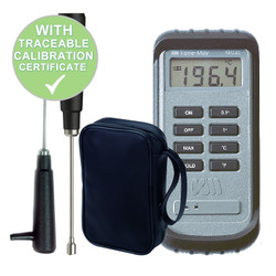 COMARK KM330 Legionella / Legionnaires Thermometer Kit +  FREE Traceable Calibration Certificate