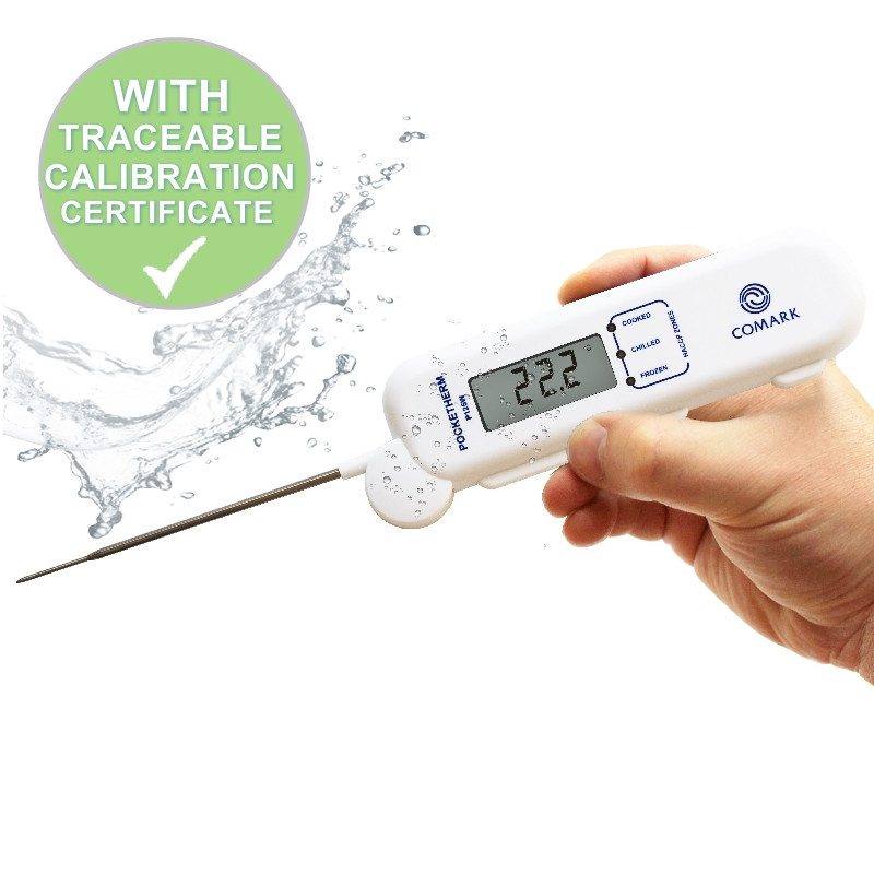 Comark, T125, Pocket Dial Thermometer with Watertight Lens