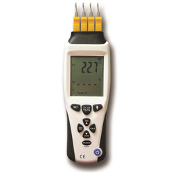 K-Type/J-Type Thermocouple Thermometers with 4 Inputs | Thermometer Point