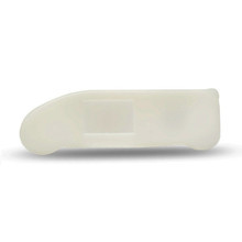 Thermapen One with glow‑in‑the‑dark silicone boot in yellow, front view